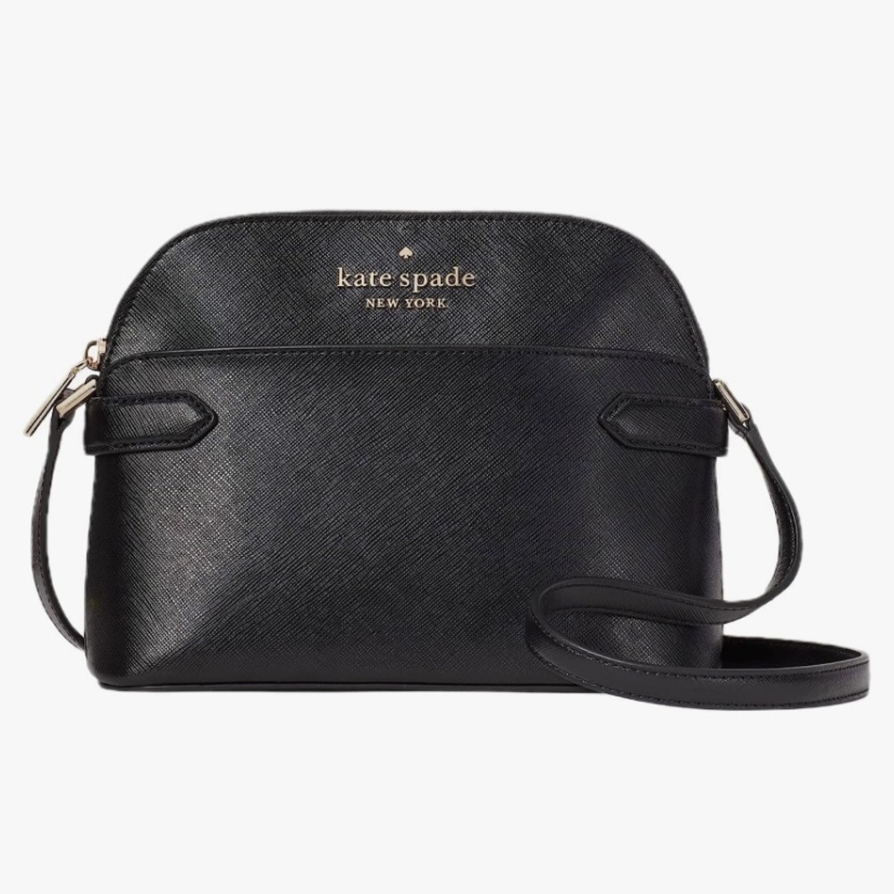 🔥 Kate Spade Staci Dome Saffiano Leather Crossbody Bag Purse Handbag